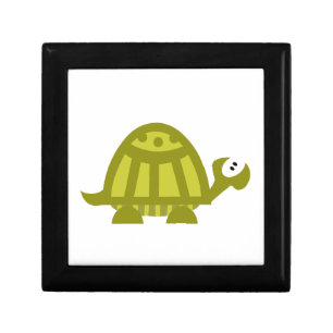 Green Turtle Jewelry Box