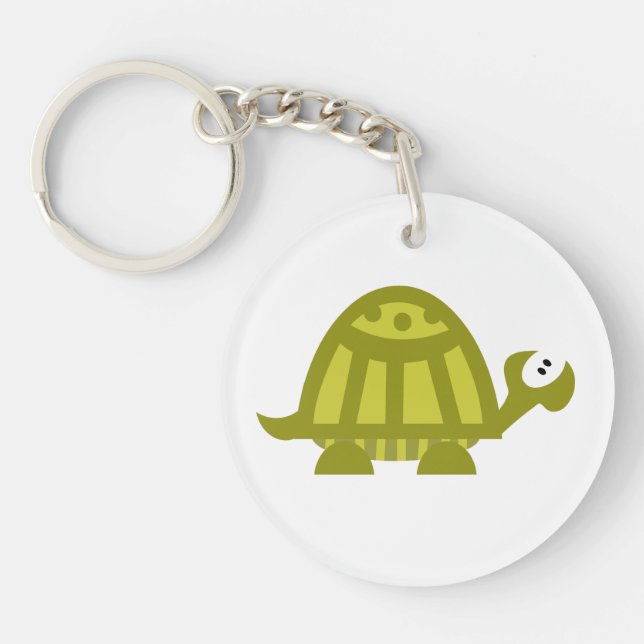 Green Turtle Keychain (Front)