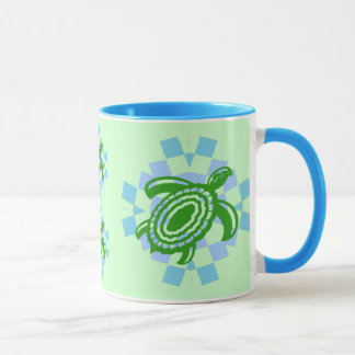 Green Turtle Mugs