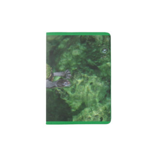Green Turtle Passport Cover