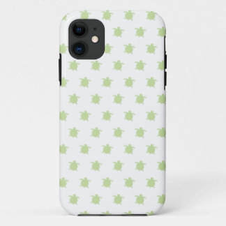 Green Turtle Pattern iPhone Case