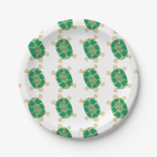 Green Turtle Plates