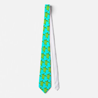 Green turtles-56 tie