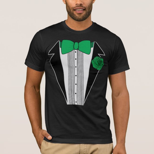 Green Tuxedo Shirt (Front)