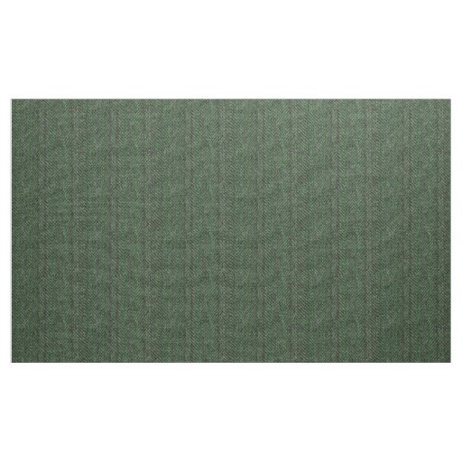 Green Tweed Image Fabric