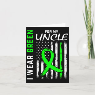 Green Uncle Kidney Disease Cerebral Palsy Awarenes Card