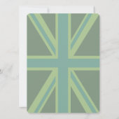 Green Union Jack Flag Decor (Back)