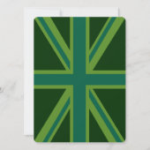 Green Union Jack Flag Decor (Front)