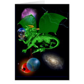 Green Universe Dragon Card (Front)