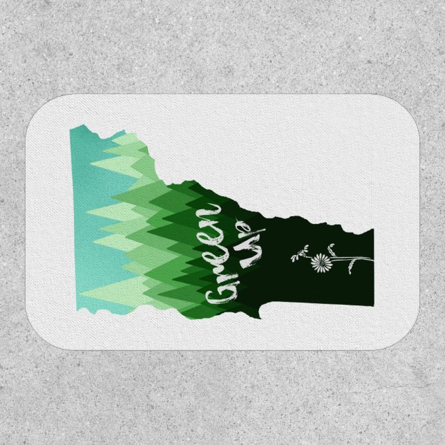 Green Up Vermont Patch (Front)