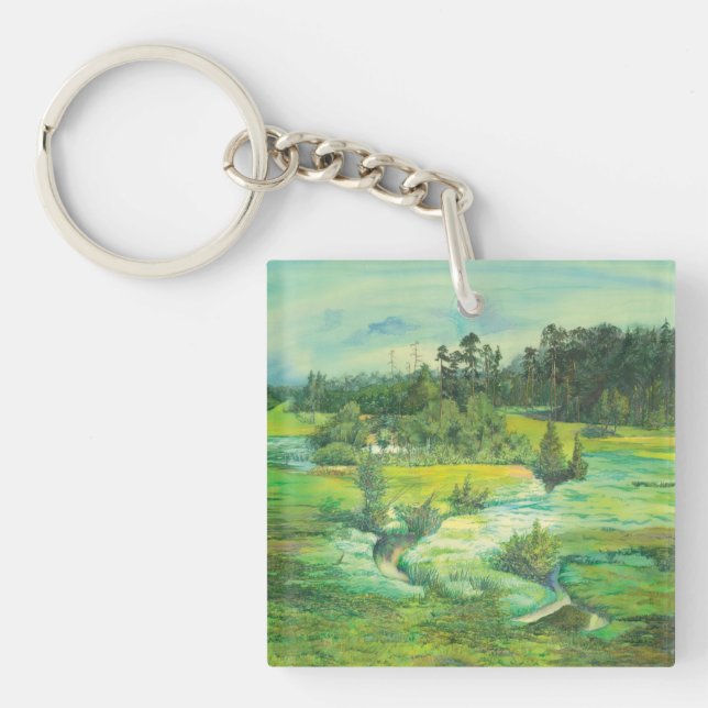 green valley keychain (Front)