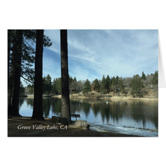 Green Valley Lake, Ca 2015 Cards (Front Horizontal)