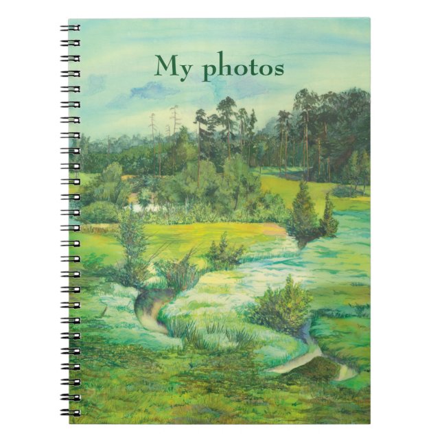 green valley notebook (Front)