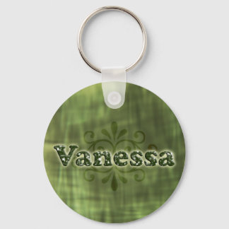 Green Vanessa Keychain