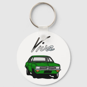 Green Vauxhall Viva HC Keychain