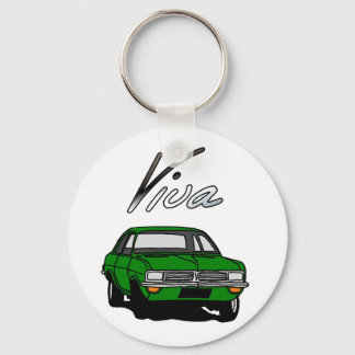 Green Vauxhall Viva HC Keychain