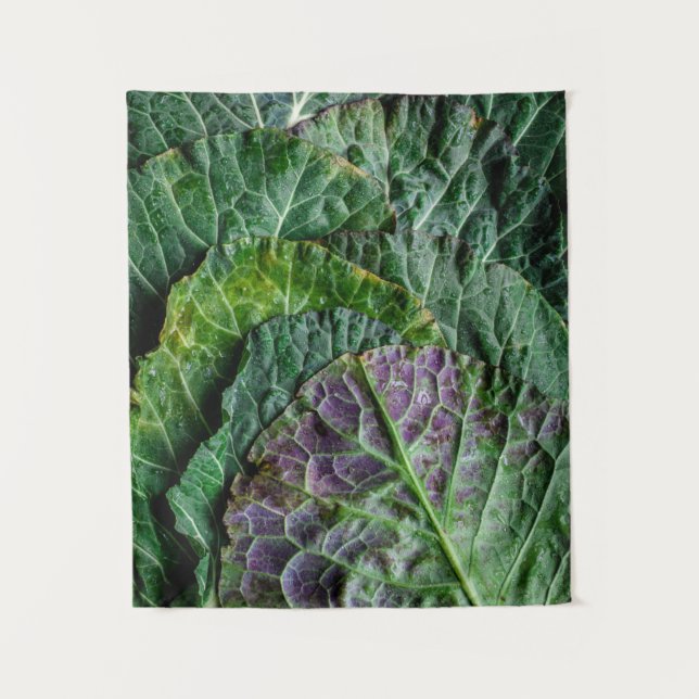 Green vegetable tapestry (Front)