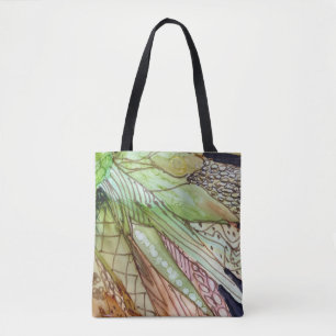 Green Veggies Tote Bag