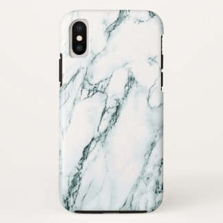 Green Vein Marble Look iPhone X Case