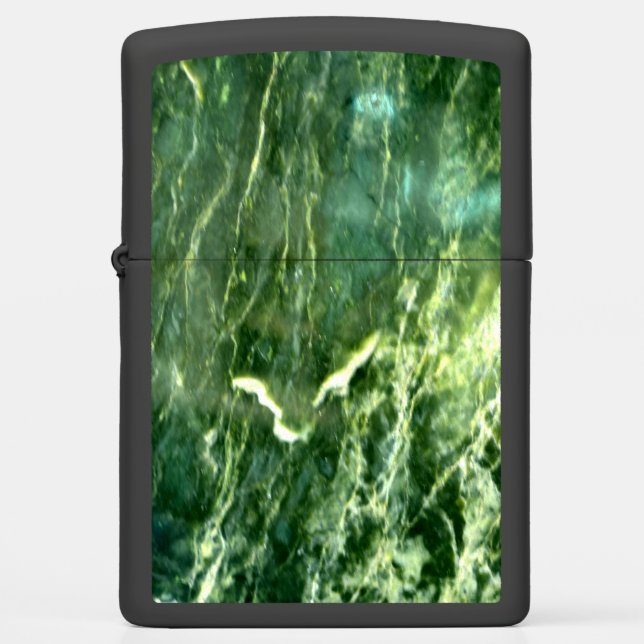 Green Verde Alpi Marble green granite  Zippo Lighter (Front)