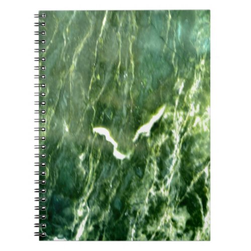 Green Verde Alpi Marble Notebook