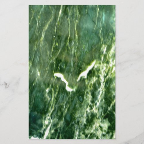 Green Verde Alpi Marble Stationery