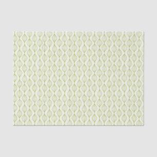 Green vertical ogee pattern background tissue paper