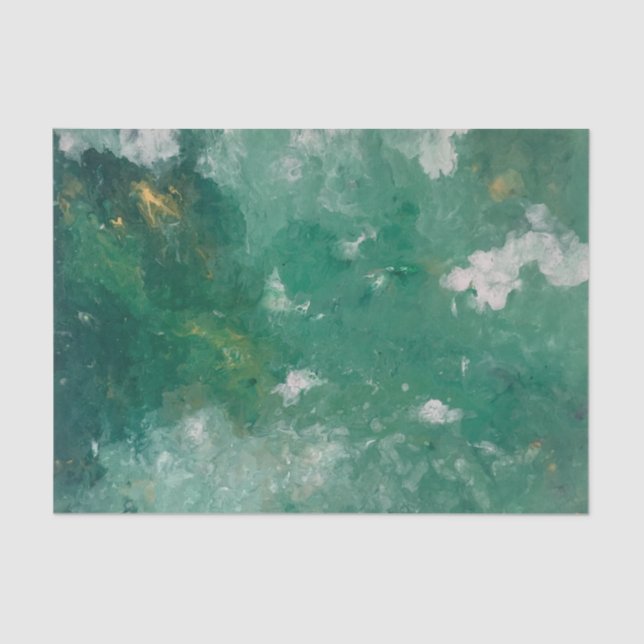 Green Vibes Tissue Paper (Front)