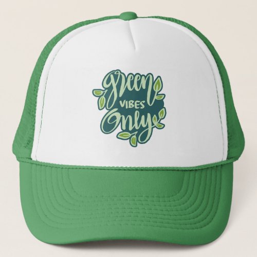 Green Vibes Trucker Hat