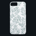 Green Vines iPhone 8/7 Case<br><div class="desc">A beautiful green vine illustration for a botanical look or for festive Christmas iPhone cases.</div>