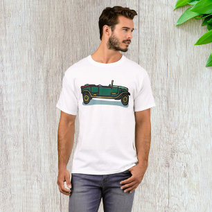 Green Vintage Car Classic Old-Timer Automobile  T-Shirt