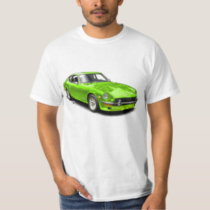 Green Vintage Classic Z-Car T-Shirt. T-Shirt