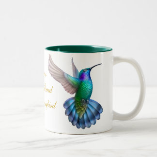 Green Violet Eared Hummingbird Mug