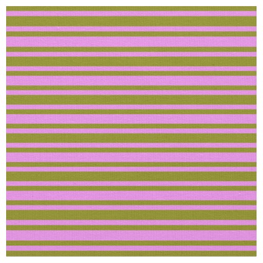 Green & Violet Lined Pattern Fabric