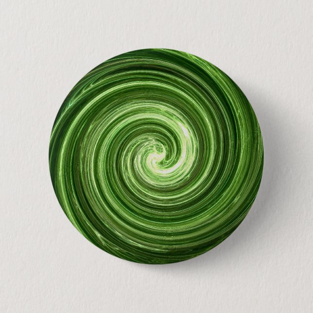 Green Vortex Button (Front)