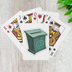 Green Voting Box Poker Cards