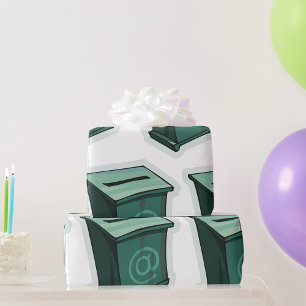 Green Voting Box Wrapping Paper