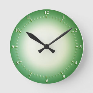 Green Wall Clock