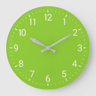 Green Wall Clock