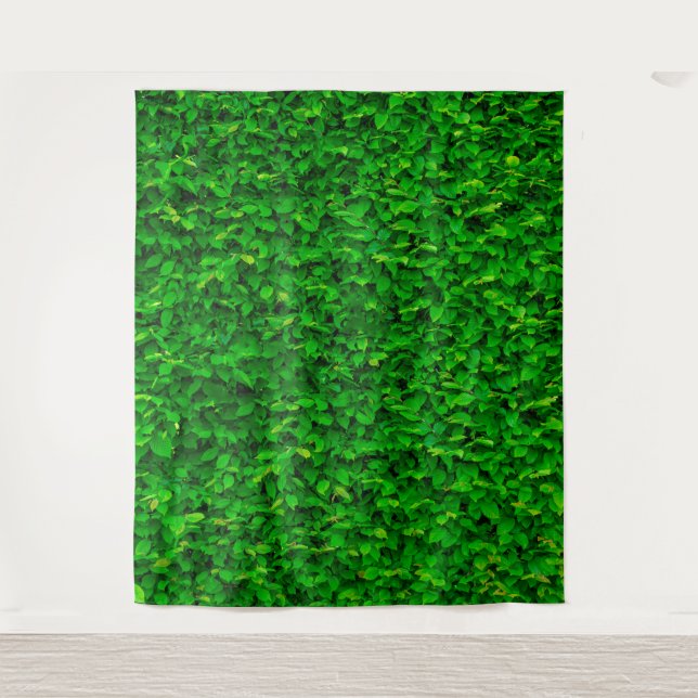 Green Wall Garden Forest Party Backdrop (Front)