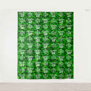 Green Wall Garden Party Backdrop Step and Repeat