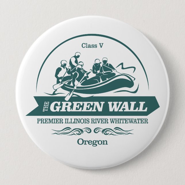 Green Wall (rafting 2) Button (Front)