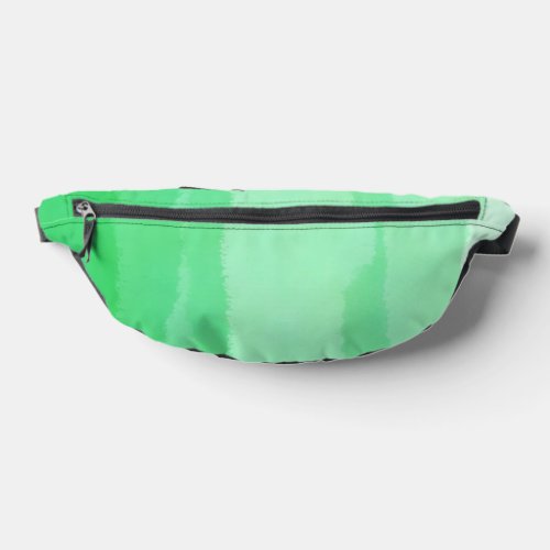 green wash fanny pack