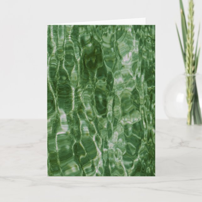 Green Water Card (Front)