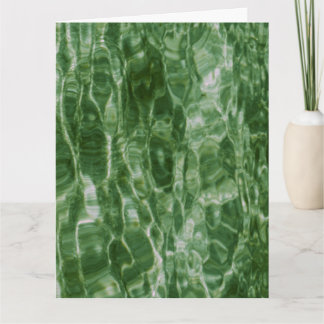 Green Water Card