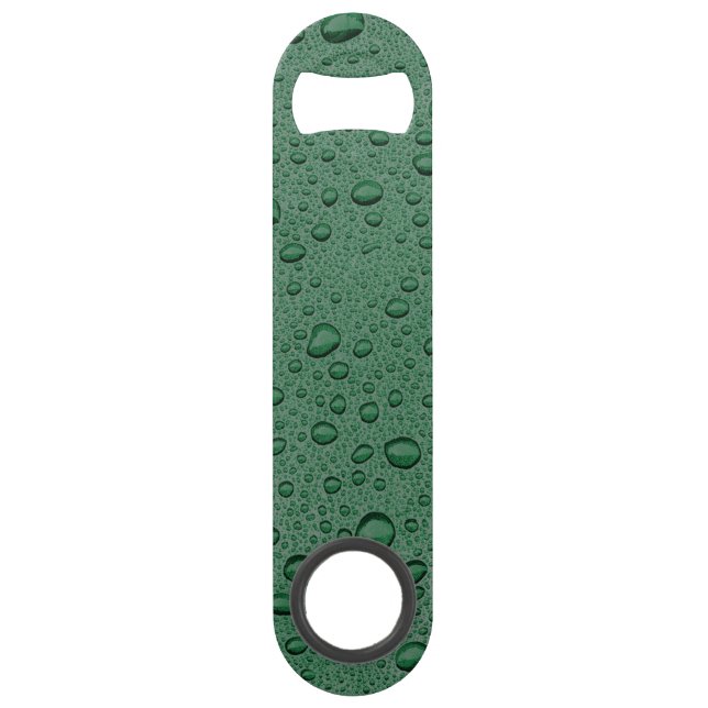 Green water droplets bar key (Front)