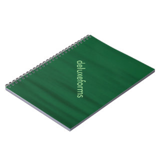 Green Water Notebook
