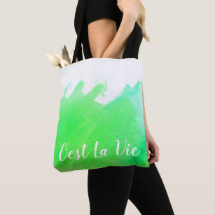 Quote, Coquette made in France, motivation, inspiration, typography Tote  Bag by Medly