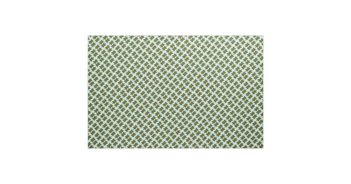 Green Watercolour Ink Drawn Turtle Pattern Fabric | Zazzle