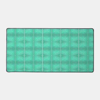Green Wave Lengths Pattern Desk Mats by Cherylsart at Zazzle